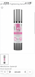 Tightening cream