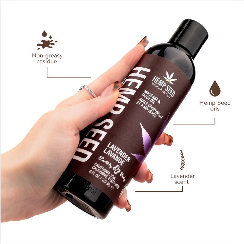Hemp Seed Massage & Body Oil