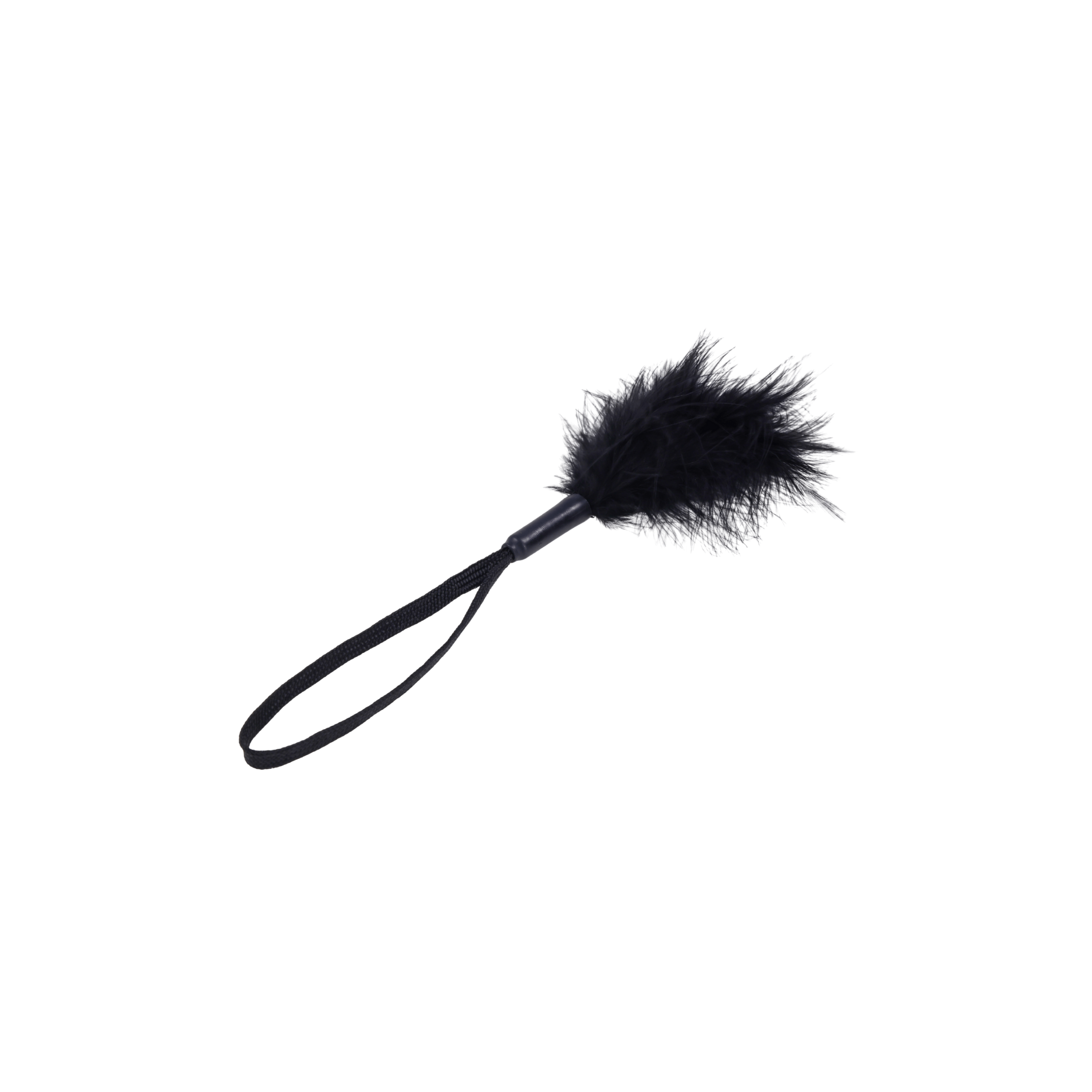 Peaches n' CreaMe Black Wrist Feather Tickler