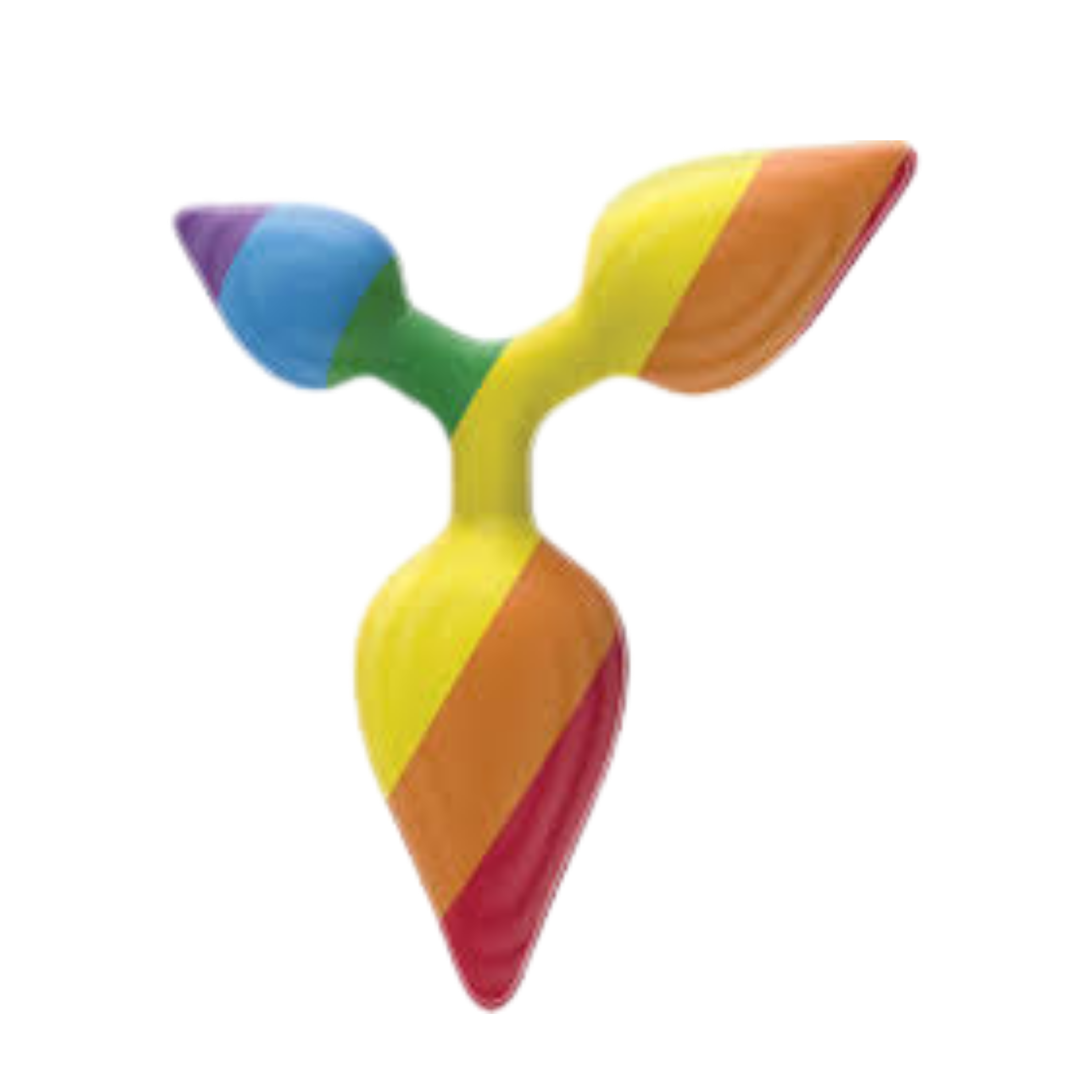 Rainbow Triple Play Plug